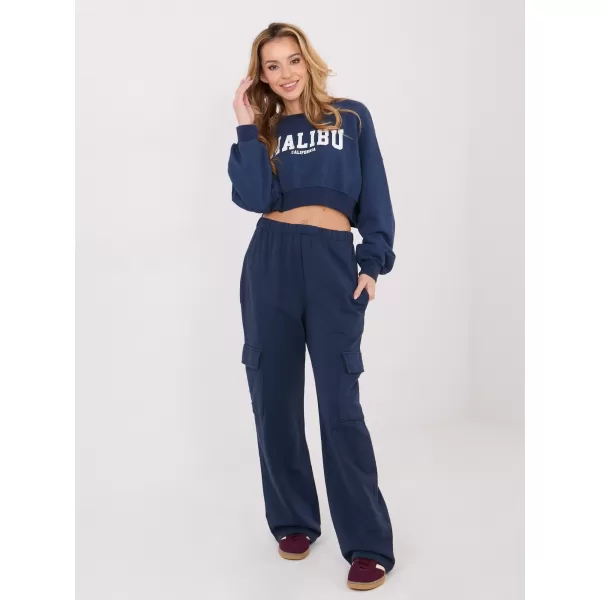  Dámské kalhoty FACTORY PRICE WT-SP-A1275.02P NAVY 