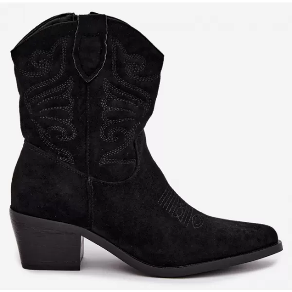  Dámské kotníkové boty BOTO 6508 BLACK 