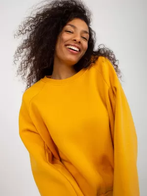 Dámská mikina EX MODA EM-BL-01.92 DARK YELLOW