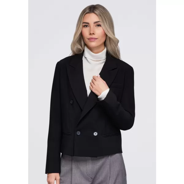  Dámské sako OMBRE OW-BL-E0006 BLACK 