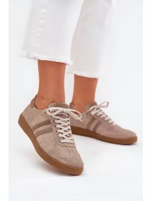 Dámské tenisky ZAZOO N1068/528/1065 BEIGE