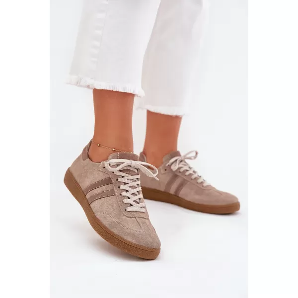 Dámské tenisky ZAZOO N1068/528/1065 BEIGE 