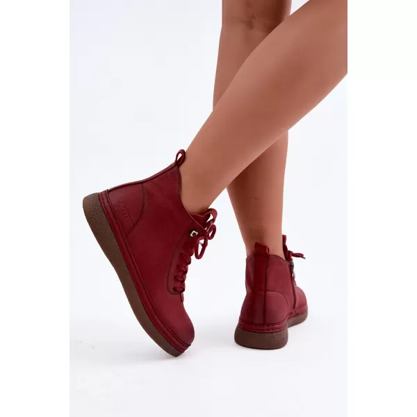  Dámské kotníkové boty ARTIKER 59C1119 BORDEAUX 