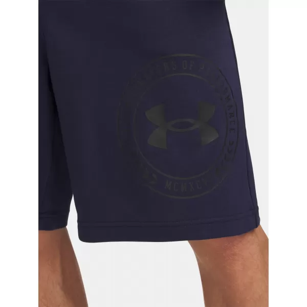  Pánské kraťasy UNDER ARMOUR UA RIVAL LW GRAPHIC SHORTS 6014689-410 MODRÁ 