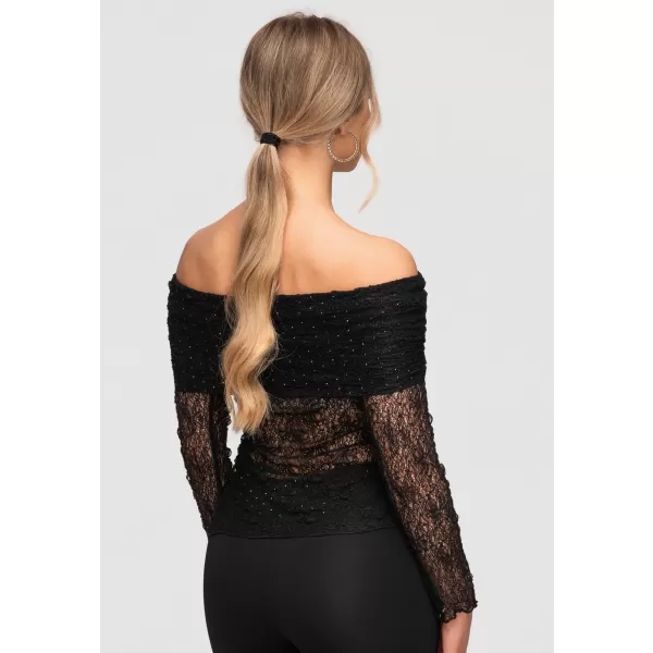  Dámská blůza LARICA OW-TS-E0038 BLACK 
