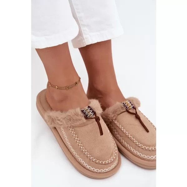  Dámské bačkory BOTO 608 BEIGE 