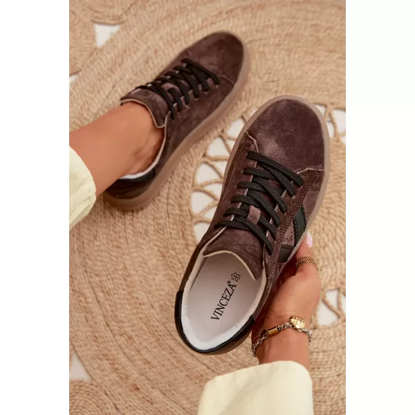  Dámské tenisky VINCEZA 79597 BROWN 