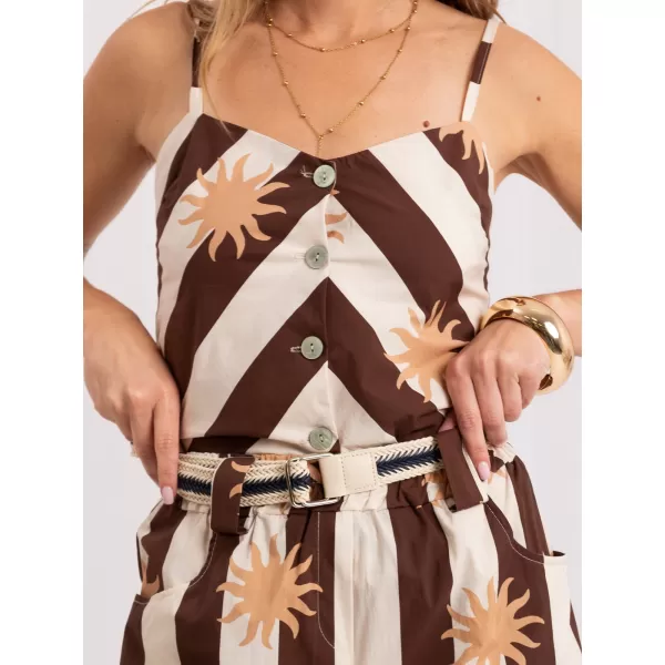  Dámský top ITALY MODA IT-TP-FL10901YGM.27 BROWN 