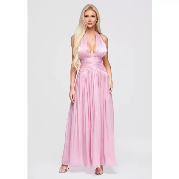  Dámské šaty LARICA LA-OM-DLR414 PINK 
