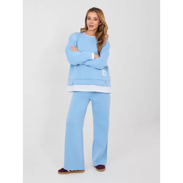  Dámský komplet RUE PARIS IT-KMPL-22230.18 LIGHT BLUE 