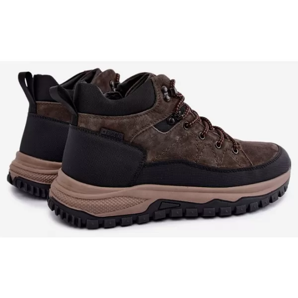  Pánské zimní boty BIG STAR UU174248 DARK BROWN 