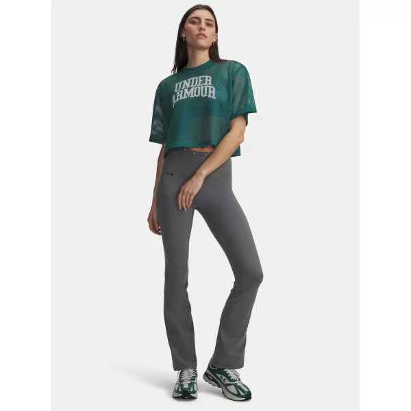  Dámské sportovní kalhoty UNDER ARMOUR MOTION FLARE PANT 1379176-710 ZELENÁ 