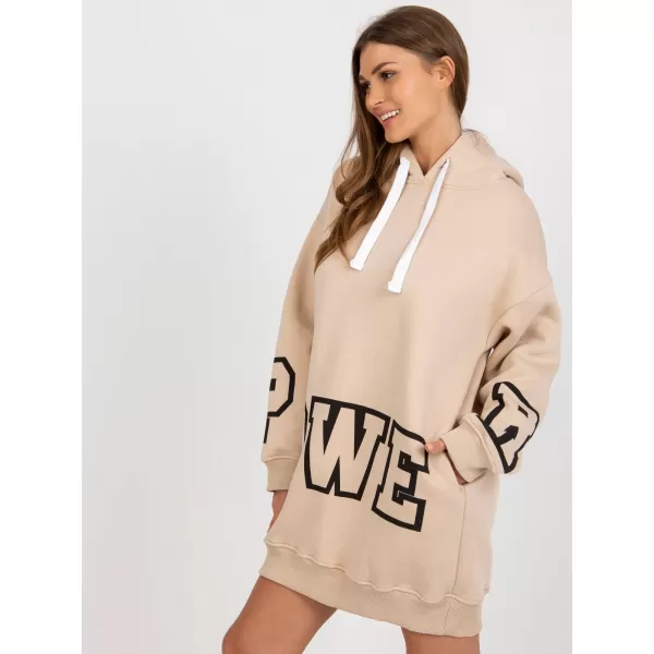  Dámská mikina EX MODA EM-BL-753.29 BEIGE 