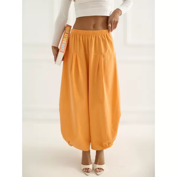 Dámské kalhoty ITALY MODA IT-SP-FL9321.95 BRIGHT ORANGE 