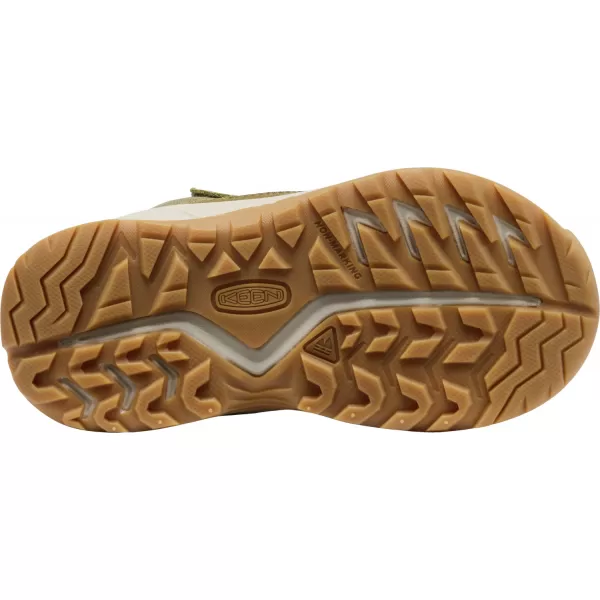 Dětské kotníkové boty KEEN HIGHTRAIL MID WP CHILDREN DARK OLIVE/MARTINI OLIVE 