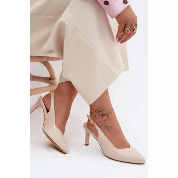  Dámské sandály SERGIO LEONE SK158 BEIGE 