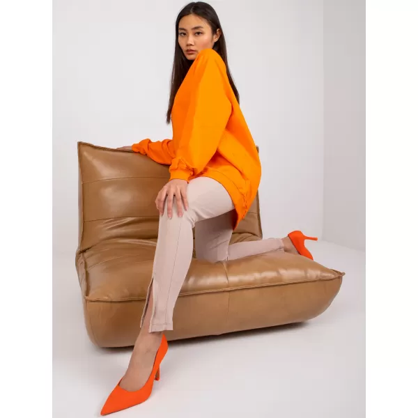  Dámská mikina BASIC FEEL GOOD RV-BL-5185.79P ORANGE 