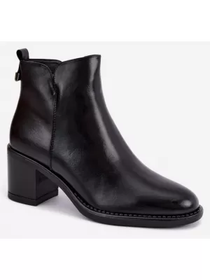 Dámské kotníkové boty VINCEZA 58650 BLACK