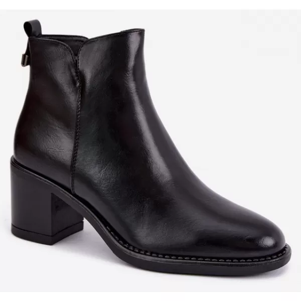  Dámské kotníkové boty VINCEZA 58650 BLACK 