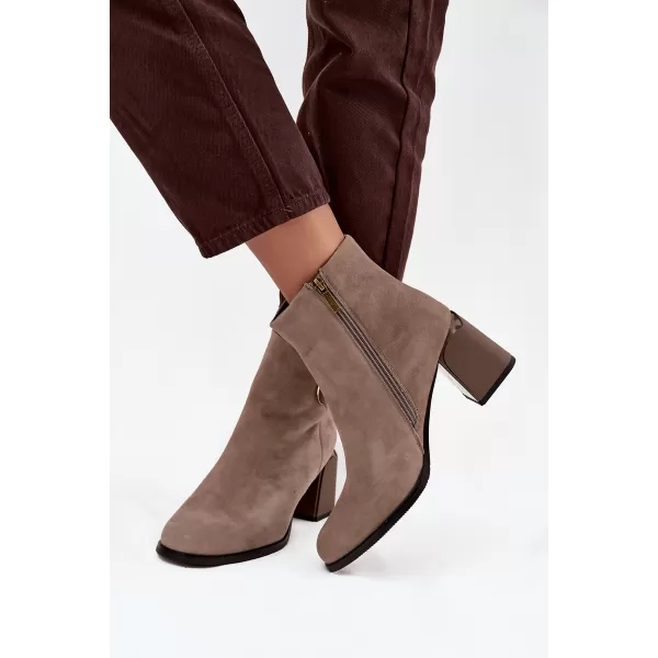  Dámské boty ARTIKER 57C0014 BEIGE 