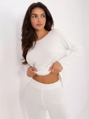 Dámská tepláková souprava ITALY MODA IT-KMPL-2219.51 ECRU