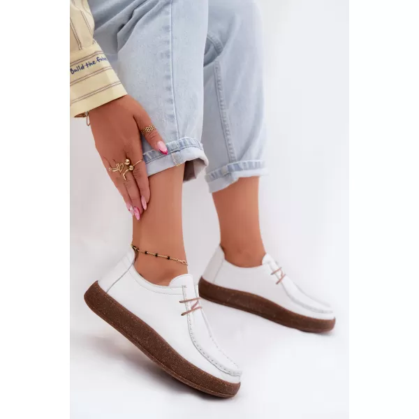  Dámské polobotky ARTIKER 58C2628 WHITE 