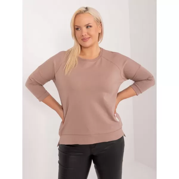  Dámská halenka RELEVANCE RV-BZ-9221.95 DARK BEIGE 
