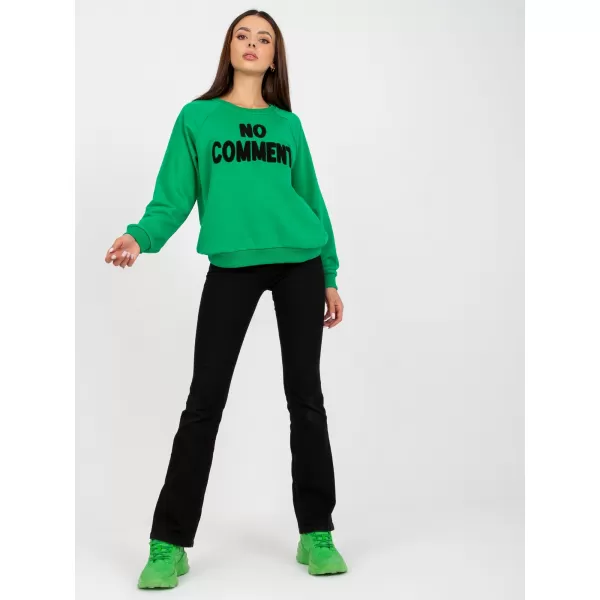  Dámská mikina RUE PARIS RV-BL-8076.13 GREEN 