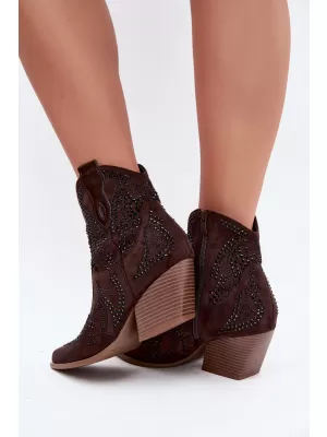 Dámské boty BOTO 9676A BROWN