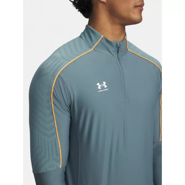  Pánské triko UNDER ARMOUR UA M CHALLENGER PRO MIDLAYER 6008988-587 MODRÁ 