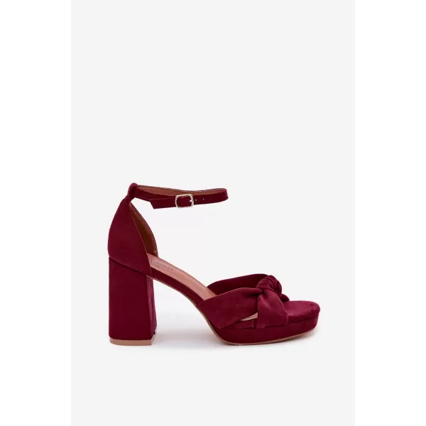  Dámské sandály BOTO P-1444 RED 