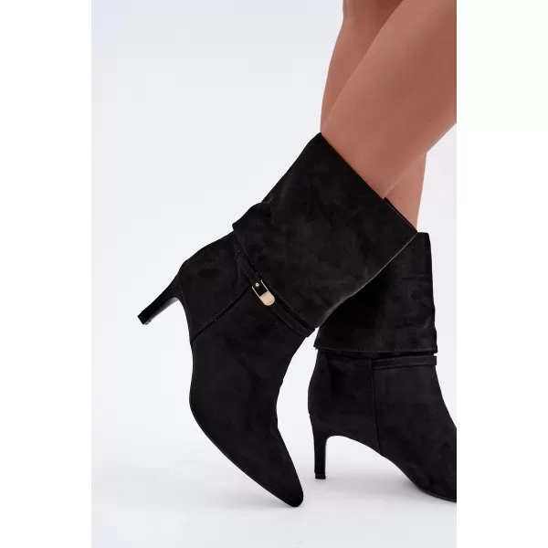  Dámské kotníkové boty BOTO 6519 BLACK 