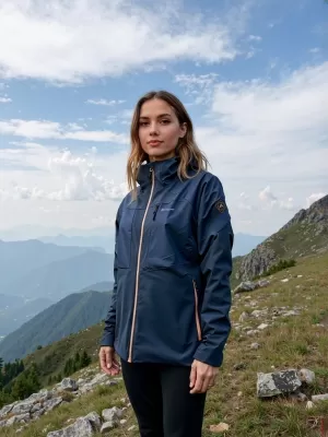 Dámská outdoorová bunda ALPINE PRO TEMUNA MOONLIT OCEAN