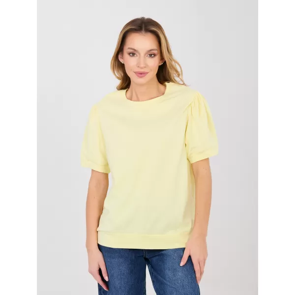  Dámská halenka RUE PARIS RV-BZ-A1184.21 BRIGHT YELLOW 