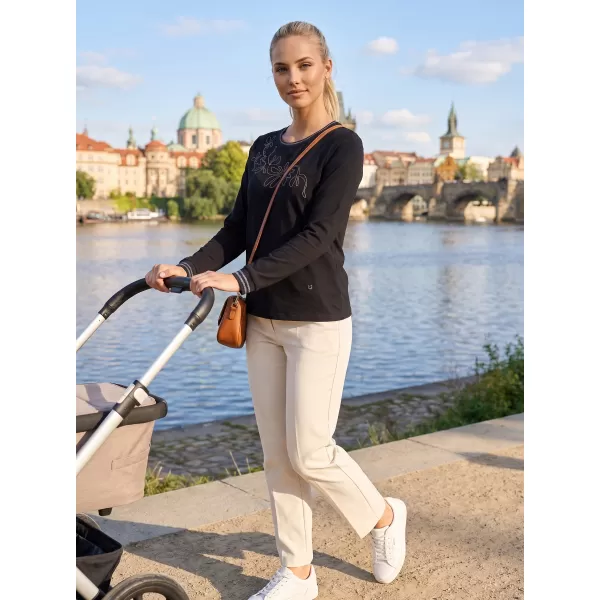  Dámské triko KIXMI ADINA ČERNÁ 