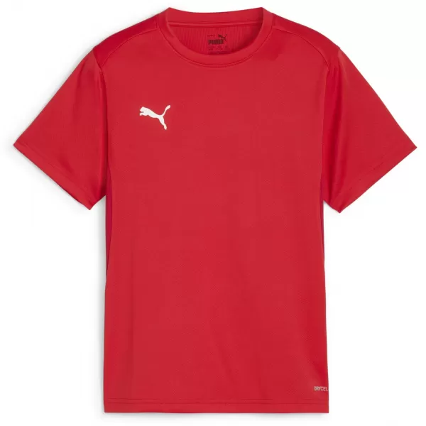  Dětský dres PUMA TEAMGOAL JERSEY JR 658637-01 PUMA RED/PUMA WHITE/FAST RED 