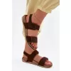 Dámské sandály INBLU AA000070 BROWN