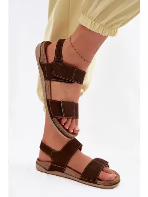 Dámské sandály INBLU AA000070 BROWN