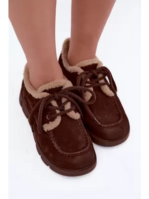 Dámské boty VINCEZA 67022 CHOCOLATE