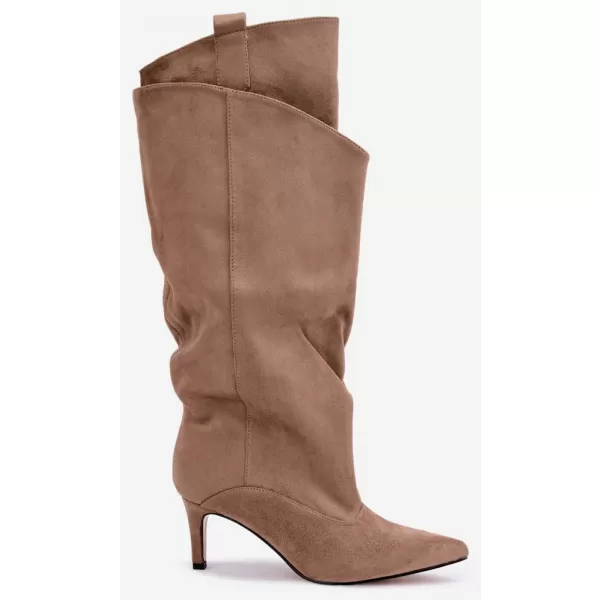  Dámské kozačky BOTO C-414 BEIGE 