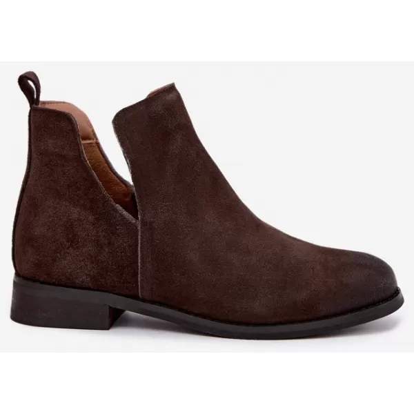  Dámské kotníkové boty VINCEZA 133142 LEATHER 