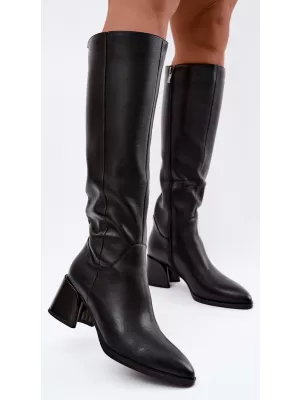 Dámské kozačky D&A JC62-1069 BLACK