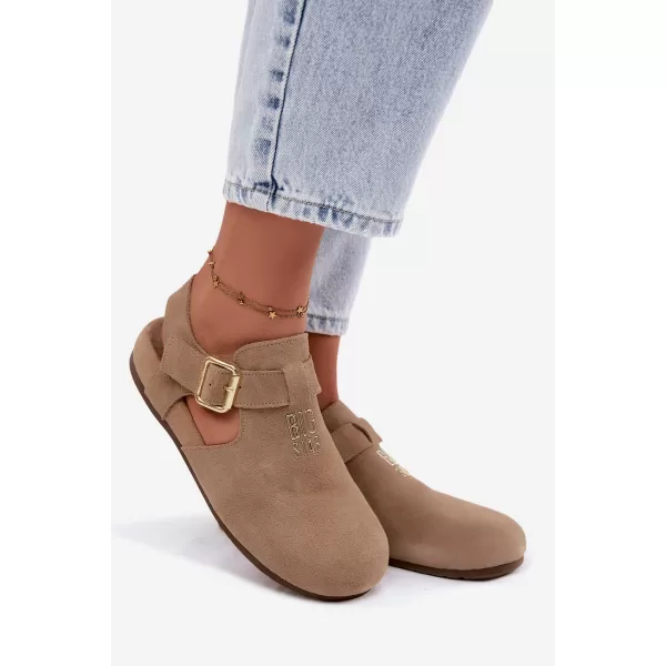 Dámské sandály BIG STAR SHOES TT274542 BEIGE 