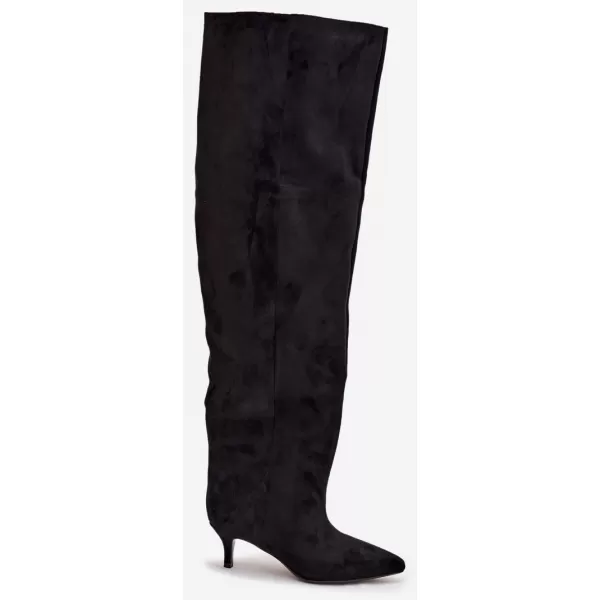  Dámské kozačky BOTO 3307/CS026 BLACK 