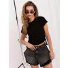 Dámské tričko RUE PARIS RV-TS-A1467.98 BLACK