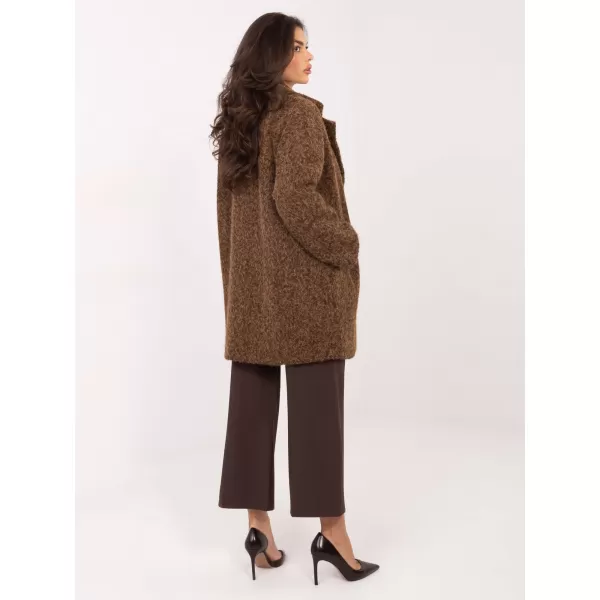  Dámský kabát FACTORY PRICE IT-PL-96965.19 BROWN 
