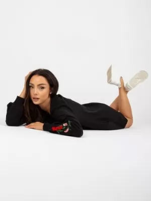 Dámské šaty RUE PARIS RV-SK-8088.59 BLACK