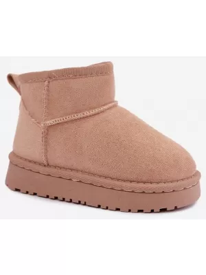 Dětské sněhule BOTO 20412/20400-2/3C BEIGE