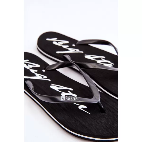  Dámské žabky BIG STAR SHOES LL274761 BLACK 