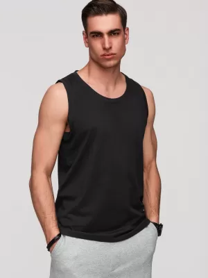 Pánské tílko OMBRE OM-TSBT-0272 BLACK
